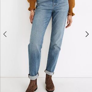 Madewell High-Rise Slim Boyjean